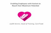 Enabling Employees with Autism to Reach their Maximum ...Sterlingevents.co.uk/files/haww/presentations/2016/Judith Kerem.pdfEnabling Employees with Autism to Reach their Maximum Potential