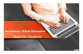 Zoom for Students - somersetdade.comfirst time –Downloading Zoom If the meeting does not automatically start when you click on the link, you will need to download Zoom onto your
