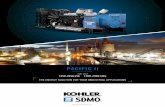 PACIFIC II - Sdmo€¦ · For each of its generating sets, KOHLER-SDMO offers a large range of options to facilitate maintenance operations, enhance user safety and provide solutions