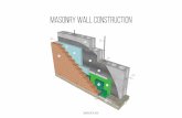 Masonry WALL CONSTRUCTION ... Chapter 10 - Masonry WALL CONSTRUCTION TYPES OF MASONRY WALLS MASONRY