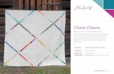 Chain Charm - FreeSpirit Fabrics · 2019-03-18 · freespiritfabrics.com 1 of 4 Chain Charm Featuring Denyse Schmidt Modern Solids Denyse Schmidt Modern Solids are a contemporary