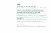 House of Commons - United Kingdom Parliament …...House of Commons Committees on Arms Export Controls Scrutiny of Arms Exports and Arms Control (2015): Scrutiny of the Government’s