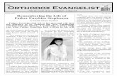 Vol. 50, No. 2 Remembering the Life of Father …...Summer 2016 Father Eusebius had left in his personal will that the Ministry of St. Symeon the New Theologian continue into the future.
