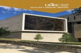 2016-2017 ANNUAL REPORT · 2020-01-30 · 9 2016 - 2017 UMKC University Libraries Annual Report Chris Cantwell, UMKC HistoryMakers Internship Program Miller Nichols Library has proved