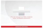 First Aid/CPR/AED · PDF file First Aid/CPR/AED | 2 | Ready Reference (Pediatric) First Aid/CPR/AED | 3 | Ready Reference (Pediatric) e Aerican atina Red Crss A rits resered 1 Shout,