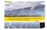 Safe, Simple & Complete Solutions for Renewable Energy · Optimize your renewable energy power generation capacity through the reliability and expertise of a Cooper Bussmann® protected