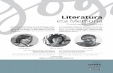 Literatura eta Memoria...e Iban Zaldua reflexionarán sobre la aportación de la literatura a la memoria. El acto se celebrará el 27 de junio, miércoles, a las 19:00h. en la sede