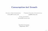 Consumption-led Growth - Princeton Universityitskhoki/papers/growthCA_slides.pdf · Consumption-led Growth Markus Brunnermeier Pierre-Olivier Gourinchas markus@Princeton.edu pog@Berkeley.edu