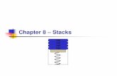 Chapter 8 – Stacks...BYU CS/ECEn 124 Chapter 8 -Stacks 12 Subroutine Linkage A subroutine is “called” in assembly using the MSP430 CALL instruction. The address of the next instruction