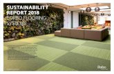 SUSTAINABILITY REPORT 2018 FORBO FLOORING SYSTEMS · loose lay products such as the Modul’up series of sheet vinyl from our French operation site in Reims is a good example of this