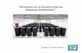 “Evolución en la Construcción de Sistemas Distribuidos”xumarhu.net/sistemas_distribuidos_evolucion_en_la_construccion.pdf · 4 Mainframe El objetivo es incrementar la eficiencia
