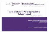 Capital Programs Manual...Capital Programs Manual October 2018 Office of Finance and Development  38-40 State Street/Hampton Plaza Albany, NY 12207 Andrew M. Cuomo, Governor