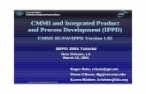C a r n e gieM e l l o n f t w titu CMMI and Integrated ... · include files, documents, parts of the product, services, processes, specifications, and invoices. Examples of processes