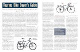 Touring Bike Buyer’s Guide - Adventure Cycling Association · serving quite well. For we old fashion tour-ists, who think panniers provide the ideal system, except in some circumstances
