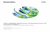 2017 Deloitte Hong Kong Technology Fast 20 Research Report€¦ · 2017 Deloitte Hong Kong Technology Fast 20 Research Report To lead or to follow? Digital acceleration Deloitte Research