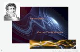 FourierReihe FourierTransformation - Math-Grain.de · Fourier behauptete, ein universales Beschreibungsmodell für alle Naturerscheinungen geschaffen zu haben. Der Bruch, den Fourier