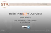 Hotel InduSTRy Overvie€¦ · Hotel InduSTRy Overview Vail R. Brown Vice President, Global Sales & Marketing . 2010 Smith Travel Research, Inc. Agenda: 22 September 2010 •U.S.