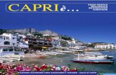 CAPRIè GUIDA PRATICA · PDF file Posizione geografica dell’isola di Capri. Position geographique de Capri Geographical position of Capri Capri geographische Lage Fra i paralleli