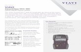 VIAVI SmartClass OCC-56C · Optical DWDM Channel Checker The VIAVI SmartClassTM optical handhelds go beyond the basics. The SmartClass OCC-56C is a handheld, battery-operated dense