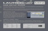 Launchkey DAW Setup Guide - Focusrite€¦ · different controls in FL Studio using MIDI learn. AdvAnced uSe Download the FL Studio Launchkey Mini support pack from the Novation website.