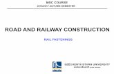 RAIL FASTENINGS - Széchenyi István Egyetemfischersz/Education/Road and railway construction/Rai… · Highly elastic rail fastening system for concrete sleepers on main lines. Features: