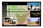 Africa Rural and Renewable Energy Initiative (AFRREI) Arun ... Africa Rural and Renewable Energy Initiative