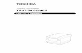 TOSHIBA Thermal Printer TRST-56 SERIES€¦ · 570 Ohito, Izunokuni-shi, Shizuoka-ken, JAPAN < For EU Only > TOSHIBA TEC Europe Retail Information Systems S.A. Rue de la Célidée