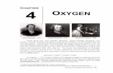 CHAPTER 4 OXYGEN - Creighton Universitymattson.creighton.edu/.../Gas_Chapter_04_Oxygen_Experiments.pdf · CHAPTER 4.EXPERIMENTS WITH OXYGEN 63 The density of O2 is 1.308 g/L at 25