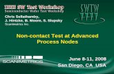 Chris Sellathamby, J. Hintzke, B. Moore, S. Slupsky€¦ · J. Hintzke, B. Moore, S. Slupsky Scanimetrics Inc. Non-contact Test at Advanced Process Nodes June 8-11, 2008 San Diego,