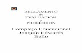Complejo Educacional Joaquín Edwards Bello€¦ · categoría. Complejo Educacional Joaquín Edwards Bello adopta las siguientes formas de calificación: a) Evaluación diagnóstica