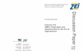 Discussion Paper Industry 4.0: SMEs Challenges and ...€¦ · reforms and actively supported industrialization by funding it. These nations transformed their economic and social