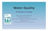 Water Quality english - US EPA€¦ · water quality or water safety issues . If your water comes from a Public Water System • Your water is protected by the Safe Drinking Water