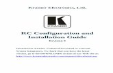 Based on file VP103BOOK.DOC. as template (Normal.dot)k.kramerav.com/downloads/manuals/rc_configuration_and_installatio… · The RC Configuration Software 6 4 The RC Configuration