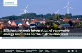 Efficient network integration of renewable energy resources7b3849ad1… · New energy resources, new challenges Renewable energy sources are gaining ground worldwide, and they are