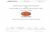 RAPID RISK ANALYSIS REPORT OF ETHYLENE & STYRENE RECOVERY ...environmentclearance.nic.in/writereaddata/online/RiskAssessment/... · Limited (IOCL), Panipat to carry out the Rapid