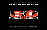 2017 MEDIA GUIDE - National Football Leagueprod.static.bengals.clubs.nfl.com/assets/docs/2017/2017-bengals-m… · REACHING OUT TO HELP OTHERS The Cincinnati Bengals have a strong