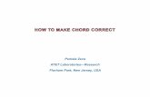 HOW TO MAKE CHORD CORRECT - Cornell University · "Three features that distinguish Chord from many peer-to-peer lookup protocols are its simplicity, provable correctness, and provable
