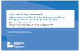 Disability smart approaches to engaging suppliers and partners€¦ · Disability smart approaches to engaging suppliers and partners | October 2016 Executive Summary At Business