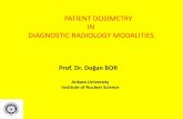 PATIENT DOSIMETRY IN DIAGNOSTIC RADIOLOGY MODALITIES · PATIENT DOSIMETRY IN DIAGNOSTIC RADIOLOGY MODALITIES Prof. Dr. Doğan OR Ankara University Institute of Nuclear Science