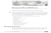 Managing CESM and MPSM Cards€¦ · Release 5.0.10, OL-4543-01, Rev. B0, August 18, 2004 5 Managing CESM and MPSM Cards This chapter provides procedures for managing CESM-8T1/B,