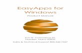 EasyApps for Windows - Agency Software Inc. · License and Sales Agreement This document is an agreement between you, the end user, and Agency Software, Inc. By initial installation