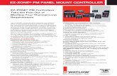 EZ-ZONE PM Panel Mount Controller · PID controller, an over/under limit controller or its functions can be combined into an integrated controller. An option to integrate a high amperage