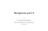 Neoplasia part II - Dr. Mohsen Dashti€¦ · 03.09.2009  · Neoplasia part II By Dr. Mohsen Dashti Clinical Medicine & Pathology 3rd lecture . Lecture outline •Diagnosis of cancer.