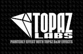 Tutorial - Topaz Labs · 2 Tutorial Topaz B&W Effects Workflow We were able to create this image in 3 easy steps. So let’s get started. 1. Open your image in Photoshop (or another