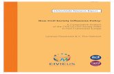 A Comparative Analysis of the CIVICUS Civil Society Index ... · strengthening civil society) should focus on assisting CSOs in gaining specific skills to collect evidence, to make