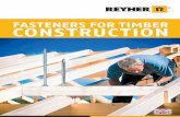 FASTENERS FOR TIMBER CONSTRUCTION€¦ · Fasteners for timber construction 8 REYHER article Article no. Designation Dimensions in mm Nominal- x lengthDirectly to the webshop 88091