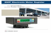 EMR Electronic Meter Register generation meter register · The EMR3 can transmit vital inventory data via the I.B. box to an in cab printer or using hand-held devices to transfer
