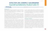 Jlio EFECTOS DE COBRE Y ALUMINIO - Aquaknowledge de cob… · en el corion y posteriormente disminución durante eclosión, ... si parece ejercer un efecto negativo posterior a la