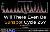 Will There Even Be Sunspot Cycle 25? Scott... · Total Sunspot Number Sunspot Distribution Vs Latitude - “Butterfly Diagram” pre·dict·a·bil·i·ty [prih-dik-tuh-bil-i-tee]
