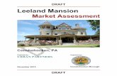 Leeland Mansion Market Assessment€¦ · Leeland Mansion Market Assessment - DRAFT 3 would provide income for the Borough while bringing new life to the building and this portion